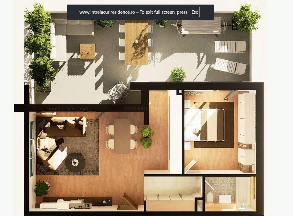 Apartament - Între Lacuri
