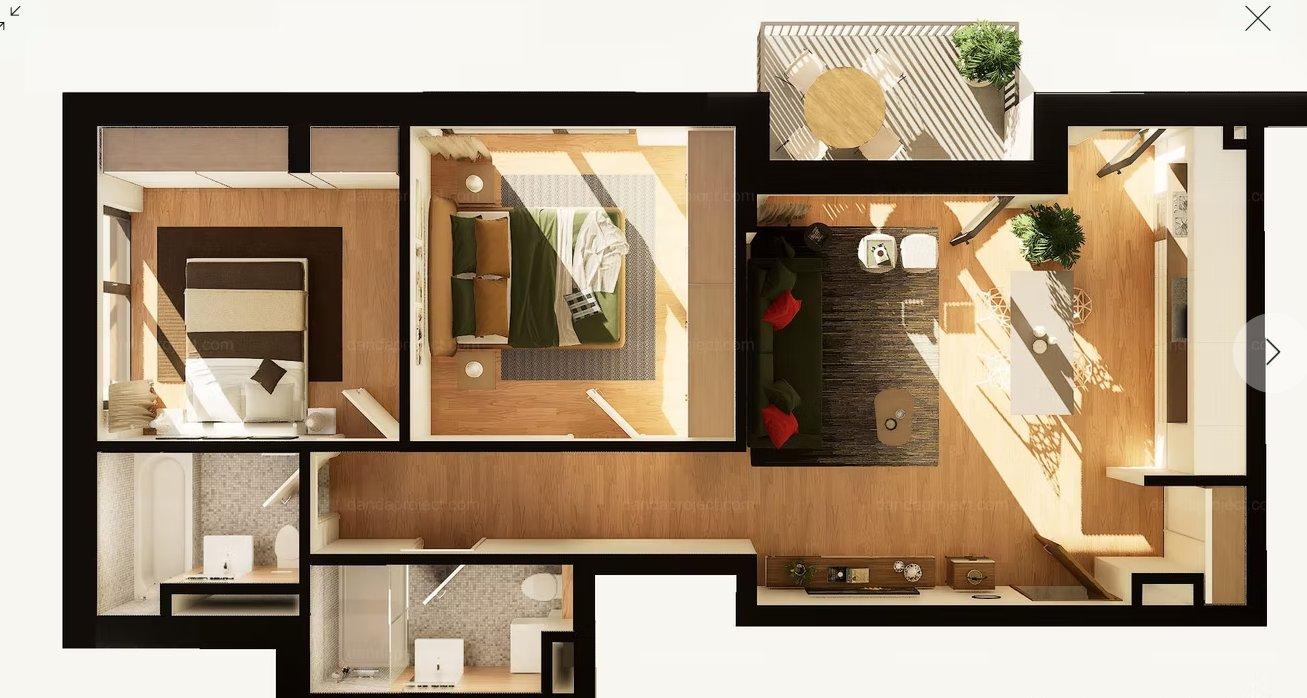 Apartament - Între Lacuri